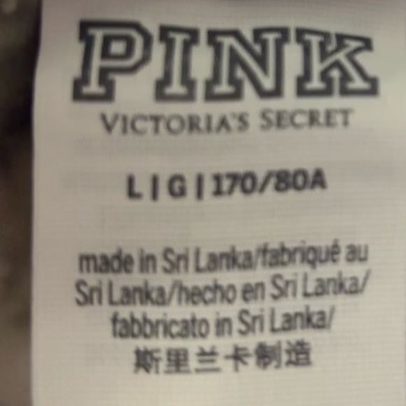 Victoria's Secret Pink High Waist Cotton Infinity Tie Dye Biker Short Size L - Picture 4 of 4